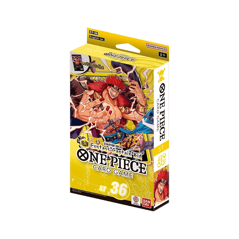 ST-36 Yellow Eustass "Captain" Kid – Starter Deck – One Piece Card Game (ENG) - Grand Line Cards CH